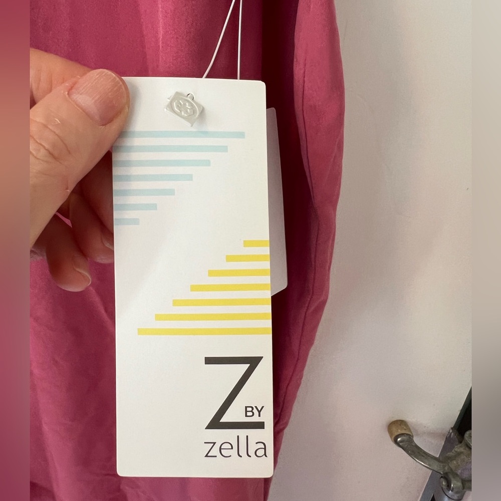 Zella Black Tank Top Dress with Side Ties - Picture 5 of 6